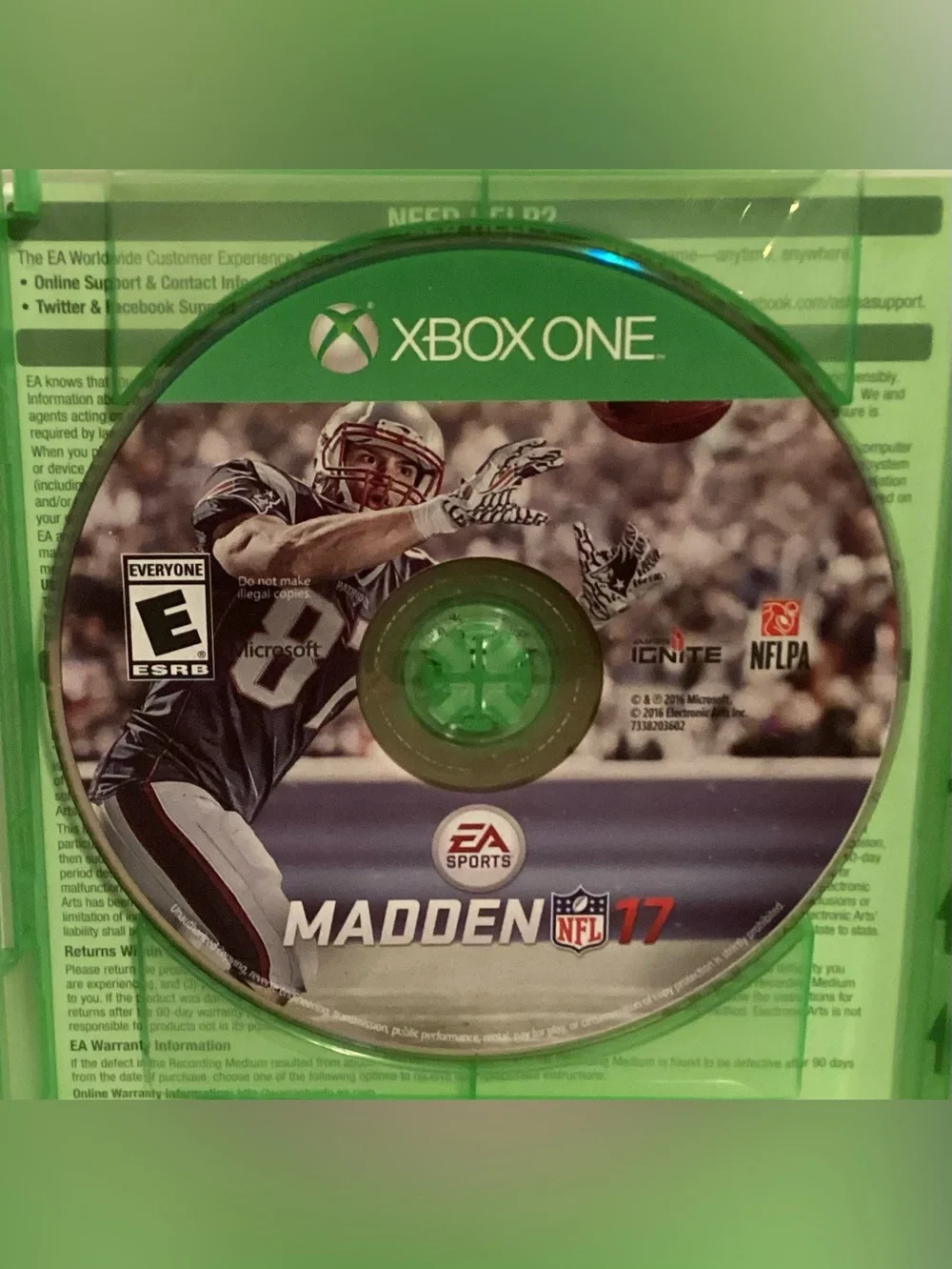 Madden NFL 17 Microsoft Xbox One Video Game